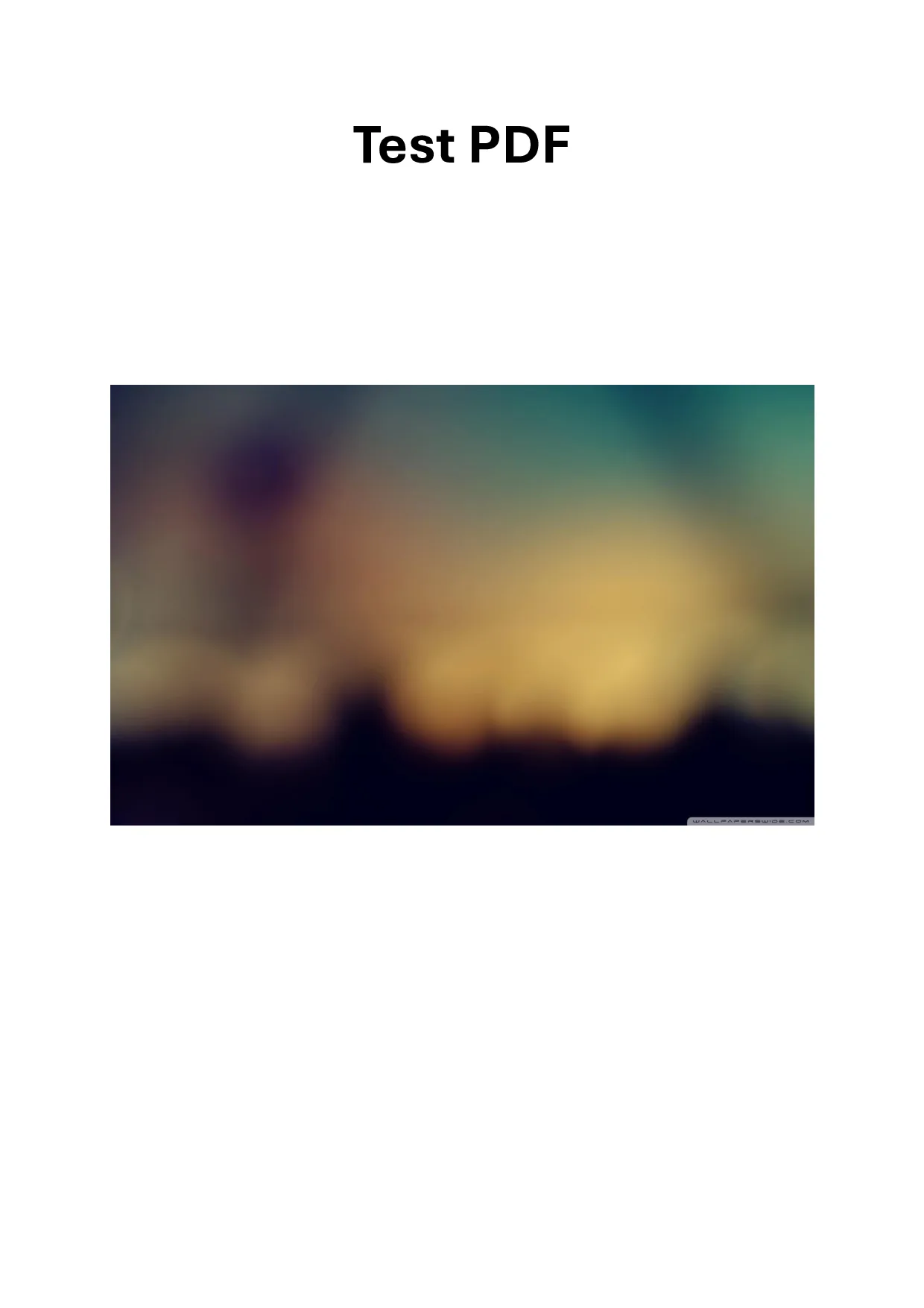 Test PDF